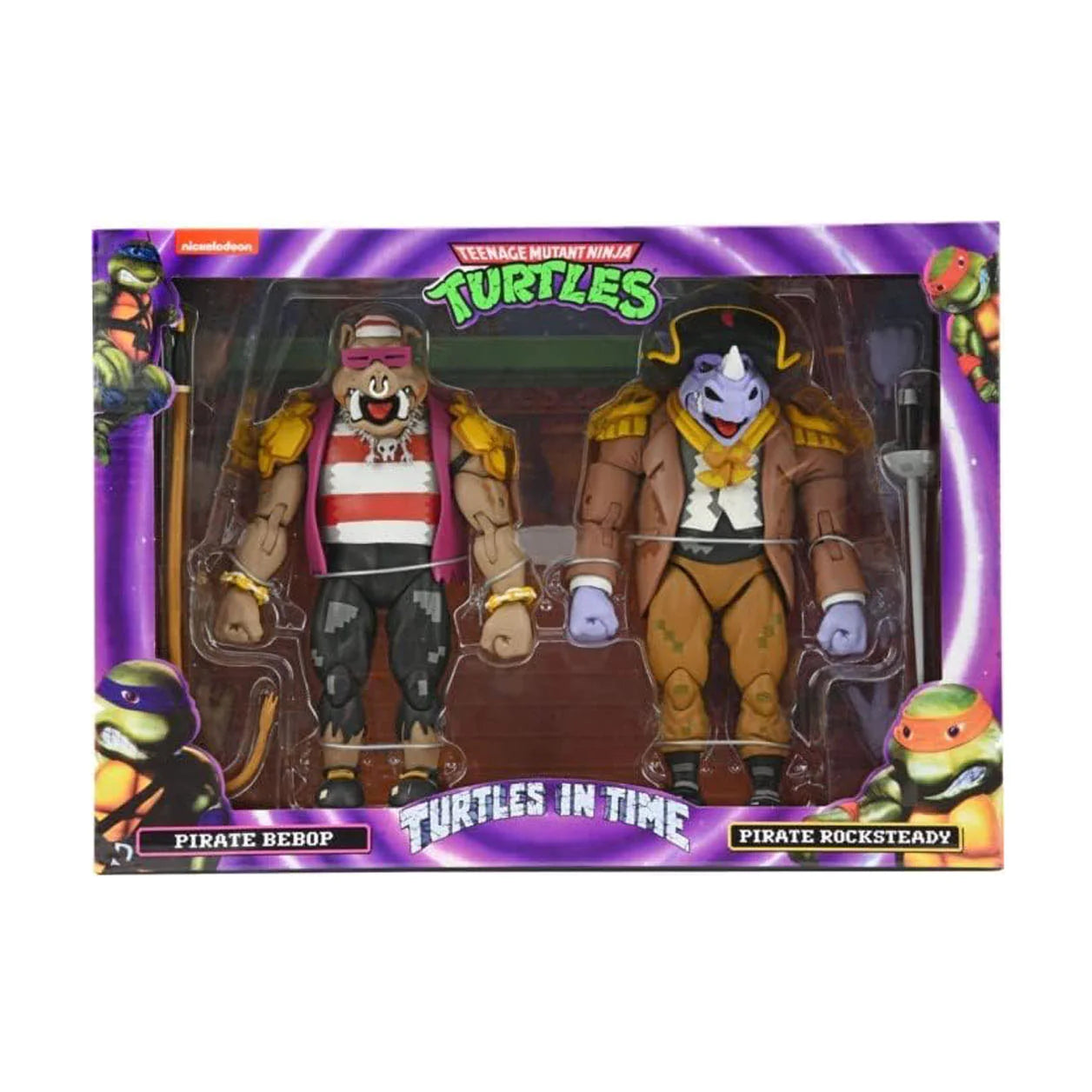 Teenage Mutant Ninja Turtles NECA Pirate Bebop and Pirate Rocksteady
