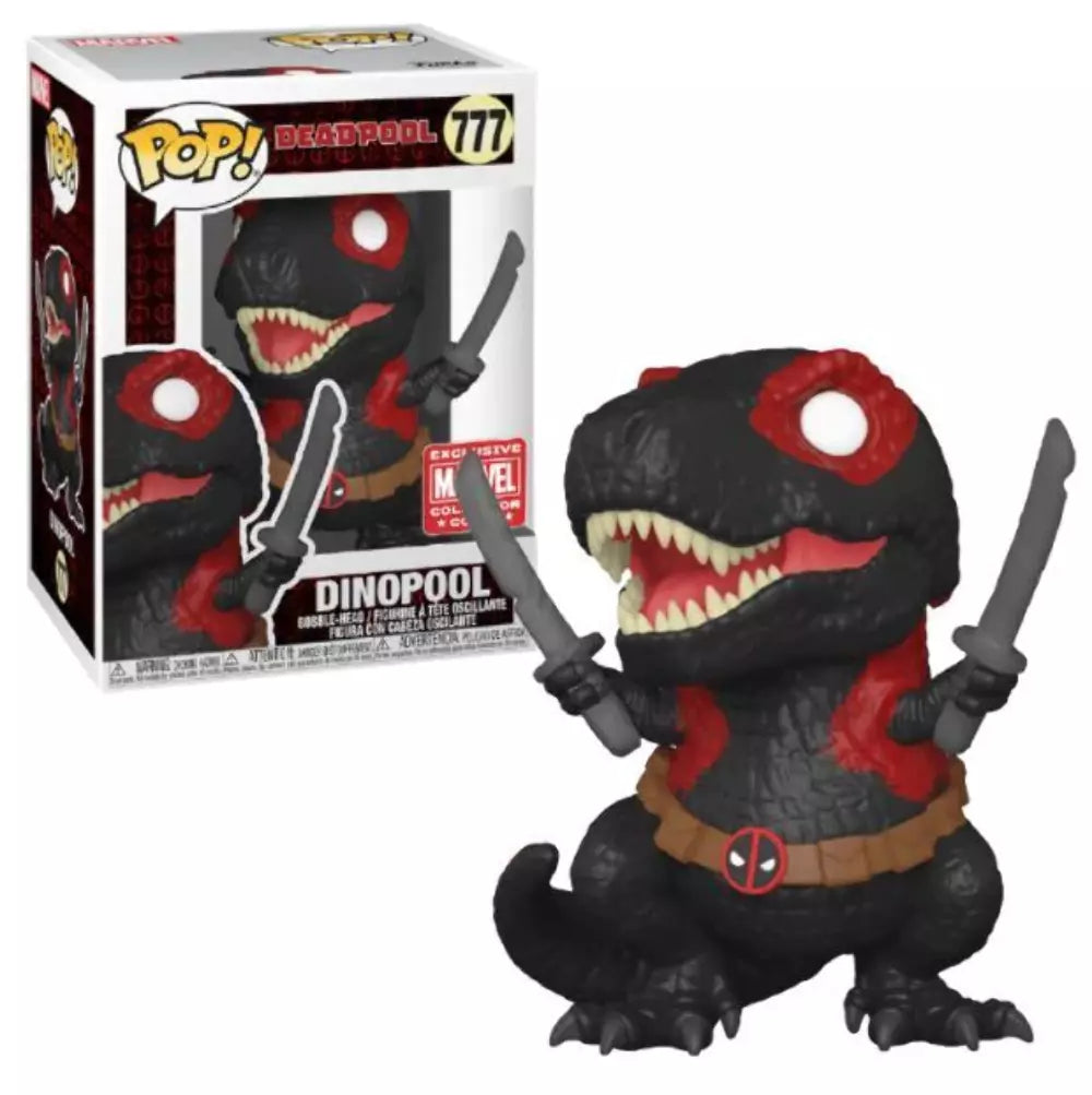 Funko POP! Dinopool 777 (Marvel Collector Corps Exclusive)