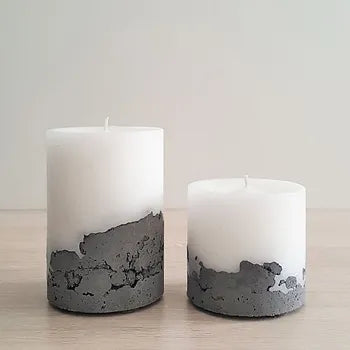 Concrete Scented candles