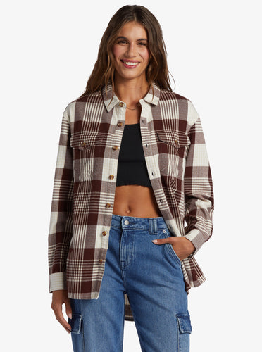 Roxy Let it Go Women's Flannel - 88 Gear