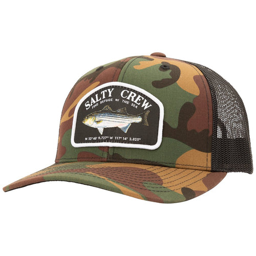 Salty Crew Striper Trucker Hat - 88 Gear