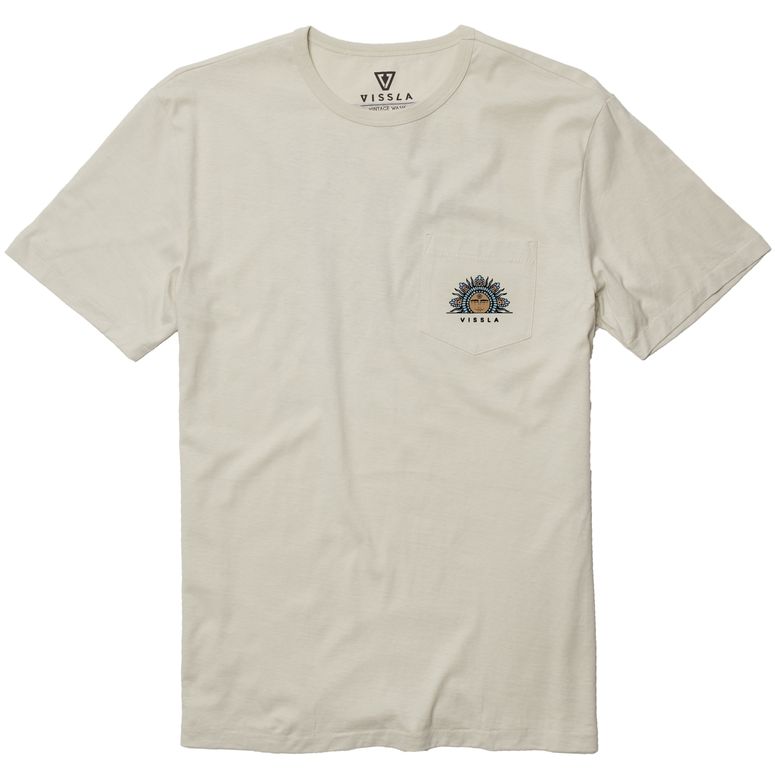 Vissla Sun God Organic Pocket T-Shirt > Men's Clothing– 88 Gear