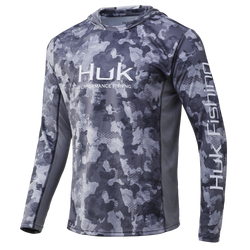 HUK Mens Icon X Hoodie | Fishing Shirt with +50 UPF Sun Protection :  : Clothing, Shoes & Accessories