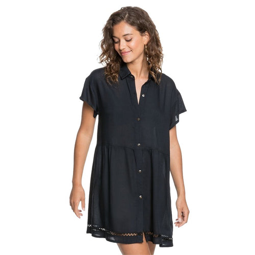 Roxy Beauty Truth Beach Shirt Dress