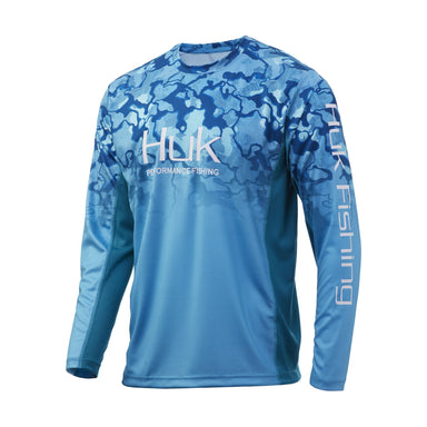 Huk Kryptek Double Header Long Sleeve > Shop Tech Fishing Shirts