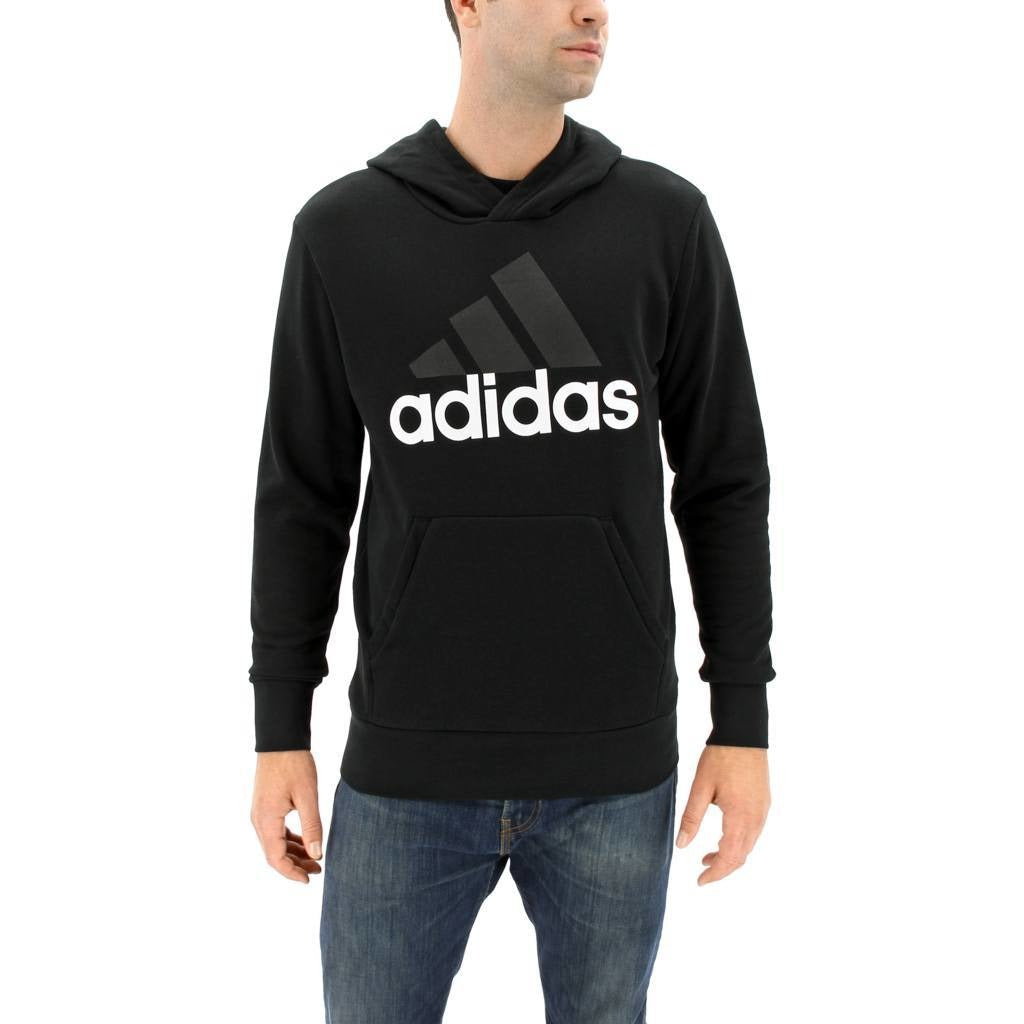 Adidas Essential Linear Pullover- Black — 88 Gear