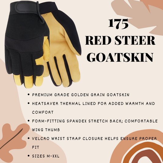 Oil Shield®, 26 High Temp Neoprene Insulated Gloves- Mens Size S and L