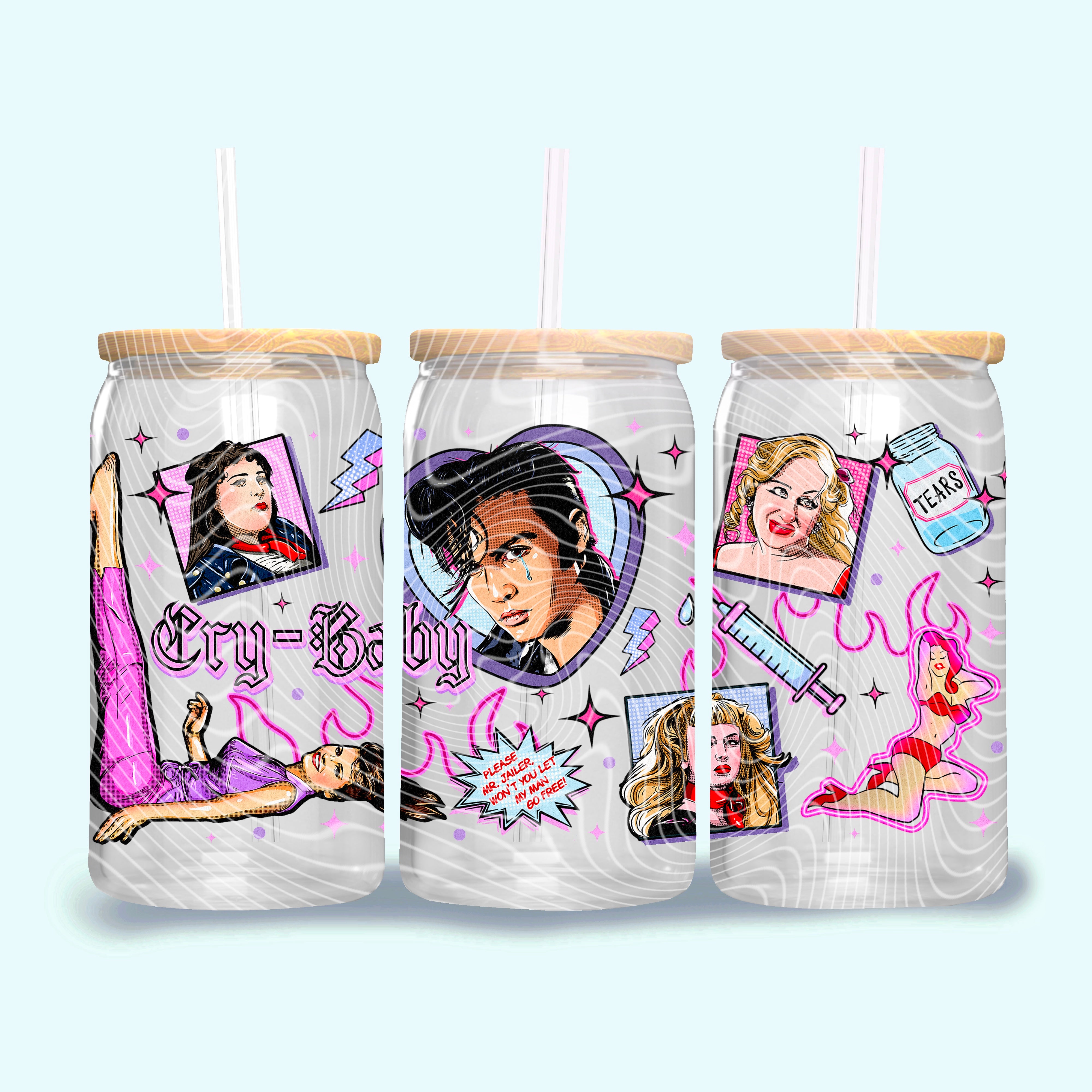 Cry Baby 16 OZ UV Dtf Wrap