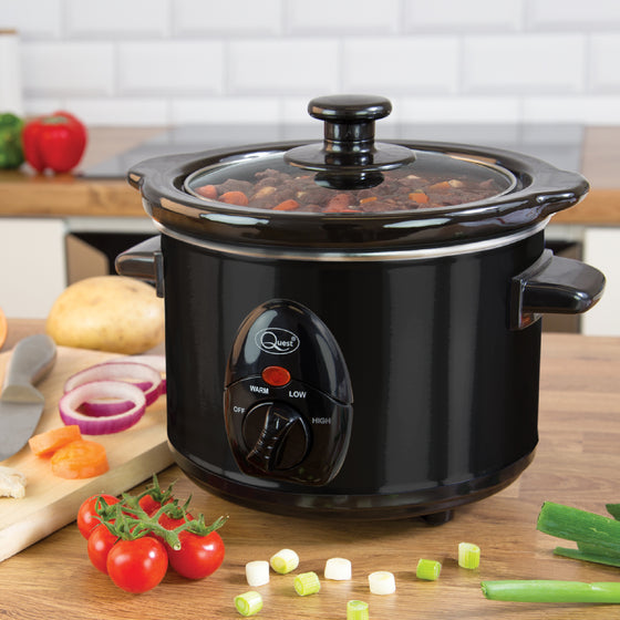 1.5L Slow Cooker - Black Image 4