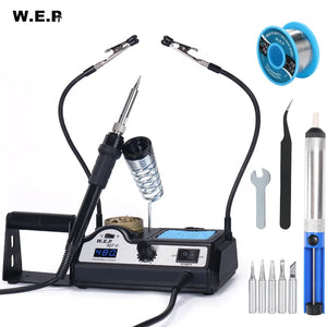 WEP 927-II 60W Electric Soldering Iron Station Digital Display and Temperature Adjust - Battery Giant & Electronics