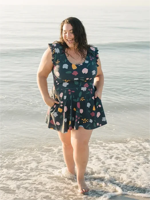 Icone™ SwimRomper: Swim Romper With Built-In Bra - Image 14