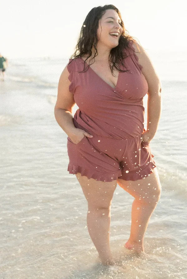 Icone™ SwimRomper: Swim Romper With Built-In Bra - Image 3