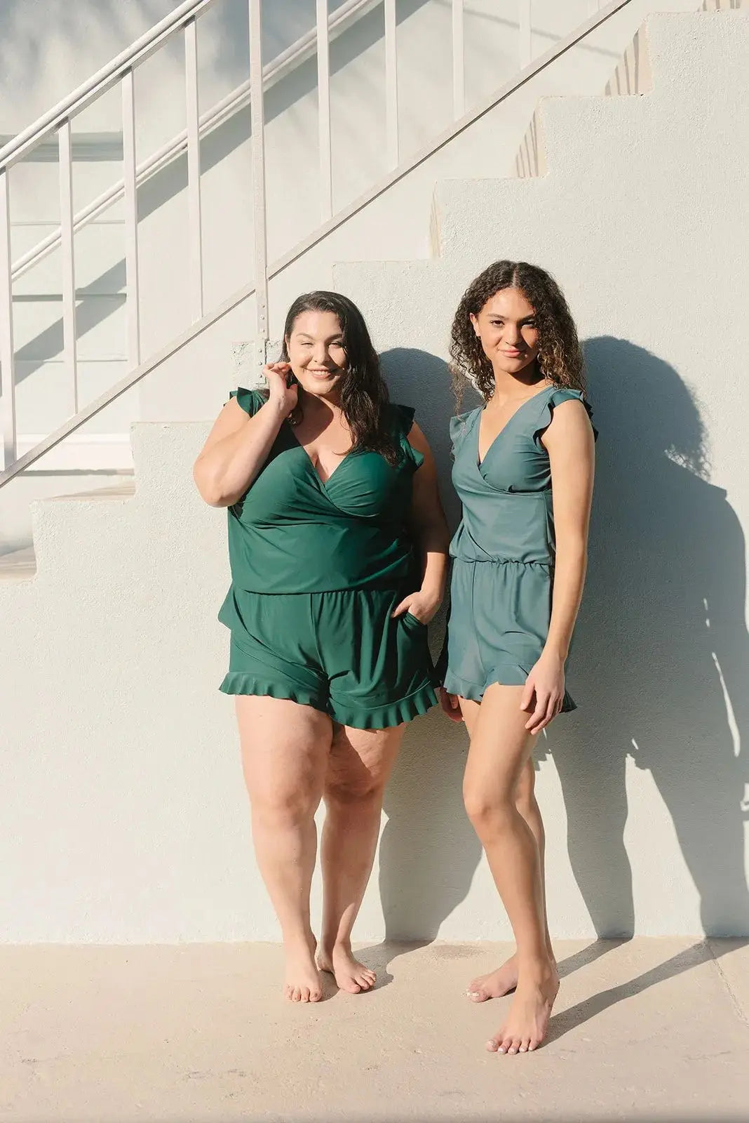 Icone™ SwimRomper: Swim Romper With Built-In Bra - Image 4