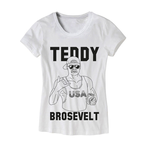 Womens Teddy Brosevelt T-Shirt – Merica Supply Co.