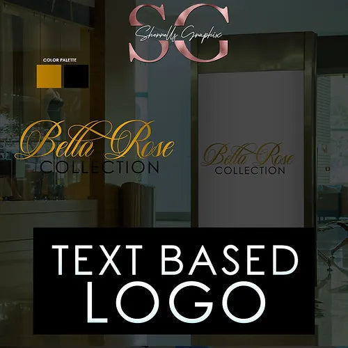 CUSTOM TEXT ONLY LOGO DESIGN