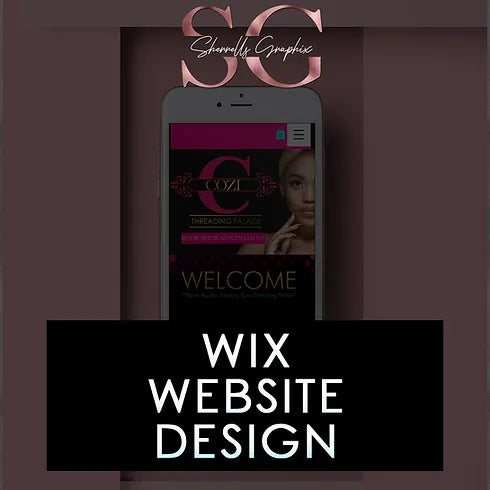 CUSTOM WIX WEBSITE DESIGN