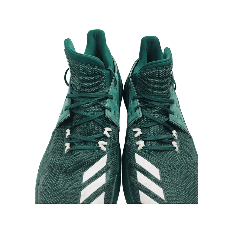 Adidas Dame Green High top Basketball Sneaker Mens size 13