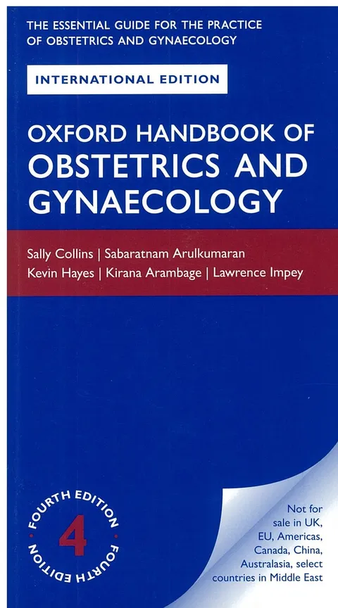 Oxford Handbook of Obstetrics and Gynaecology 4th Edition Original