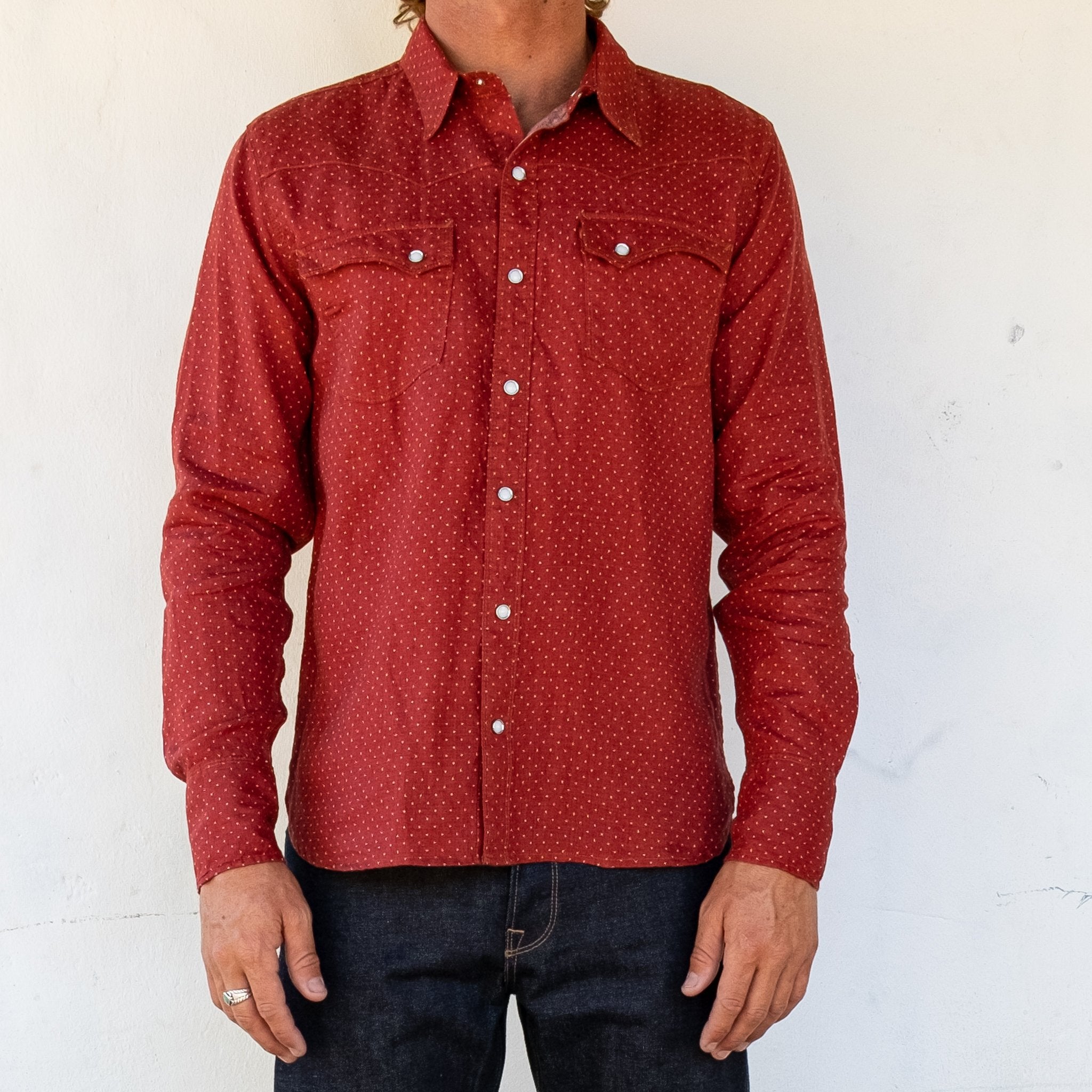 FREENOTE CLOTH // CALICO // RED POLKADOT