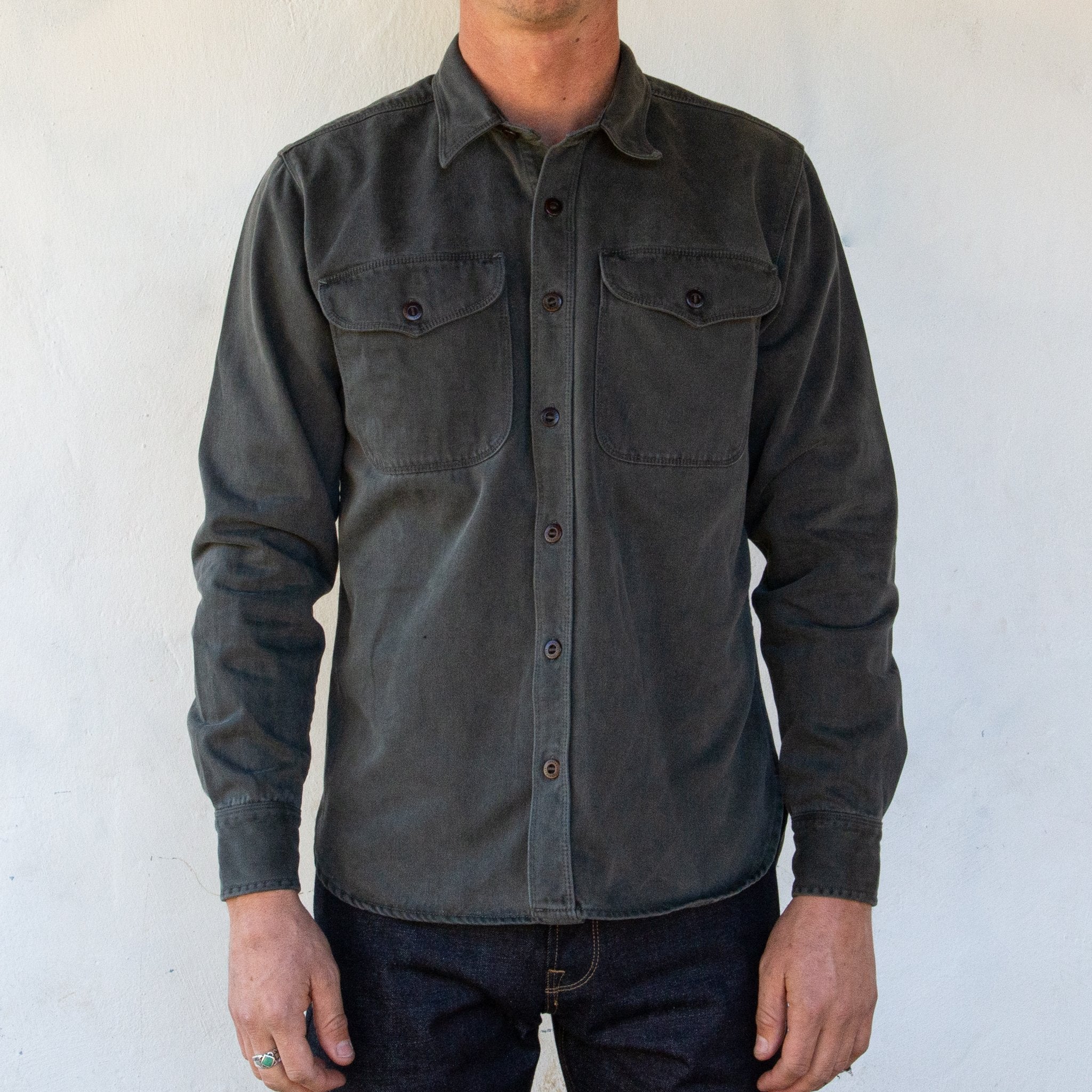 FREENOTE CLOTH // UTILITY SHIRT // LIMITED EDITION CHARCOAL