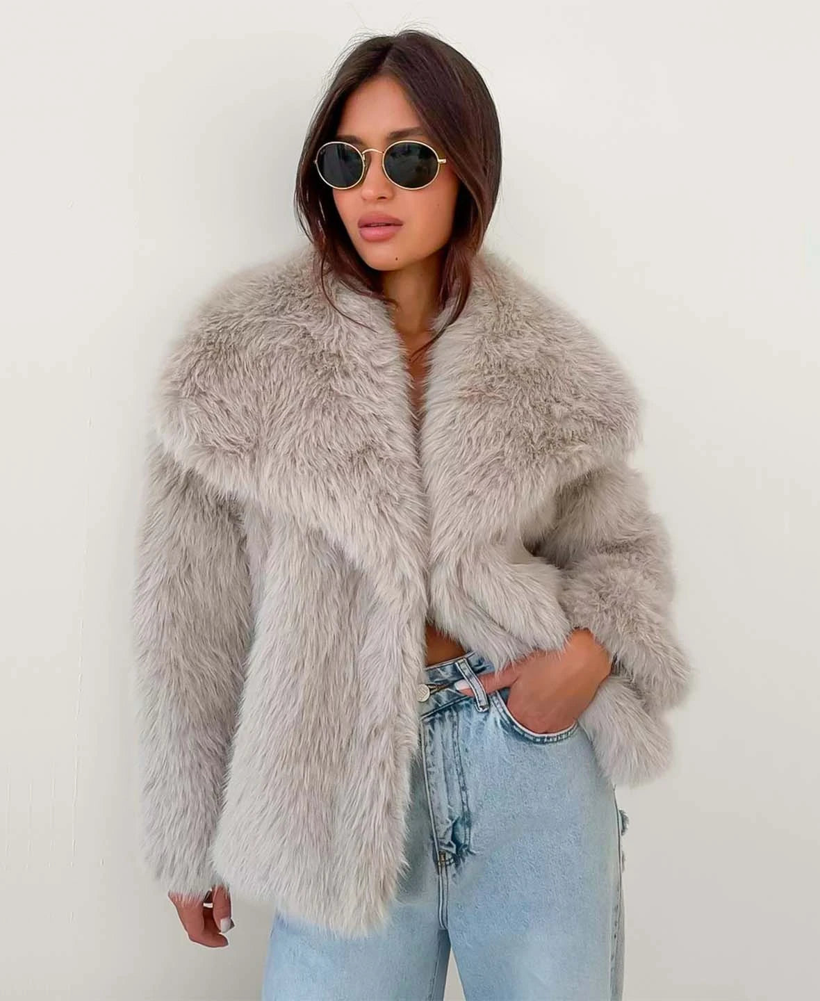 Luxe Faux Fur Coat