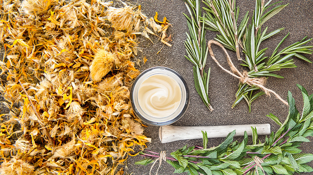 Face cream with Arnica, rosemary and mint