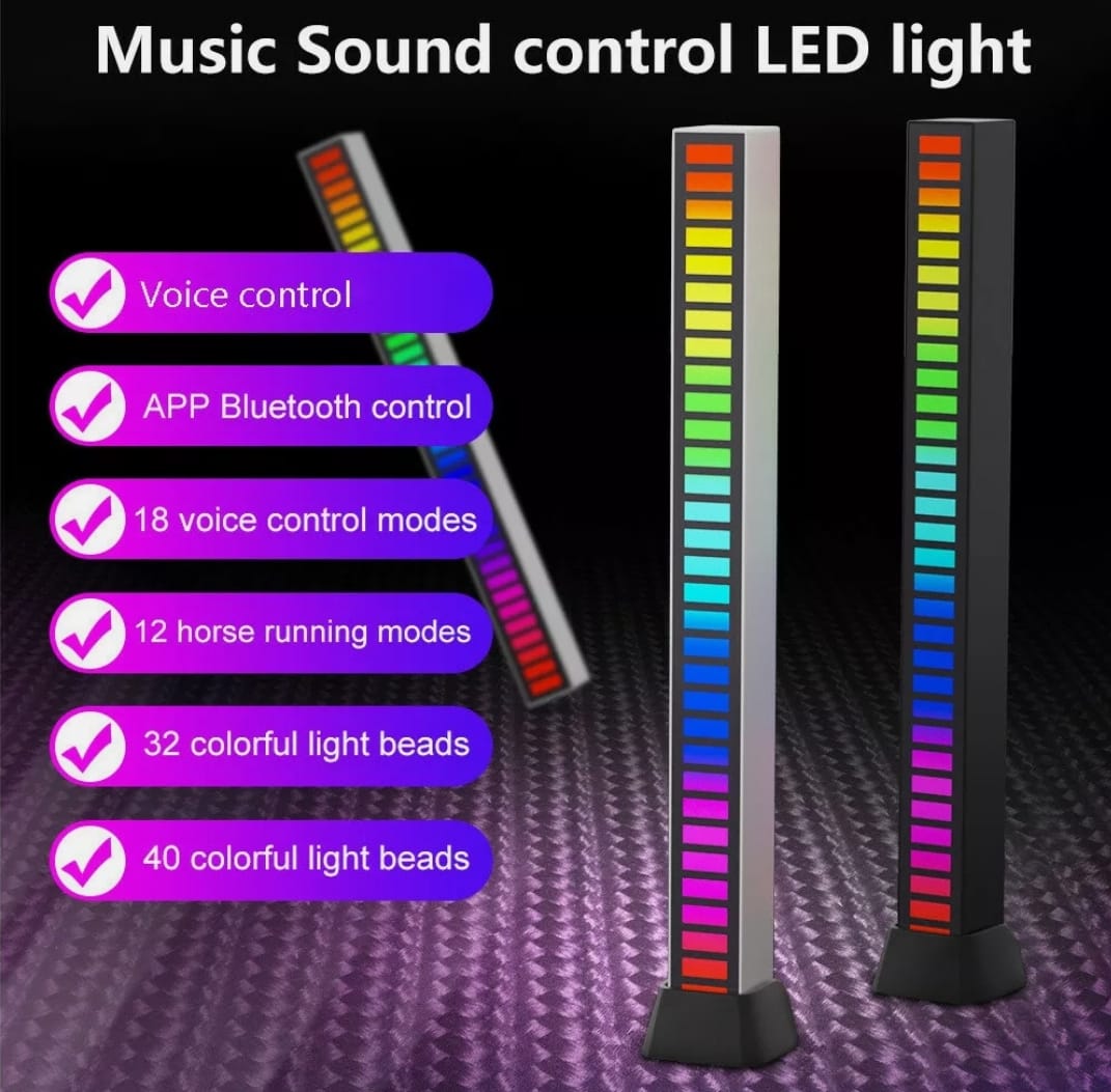 Reactive Music Light Bar - 2 pcs pack | TechTonic®