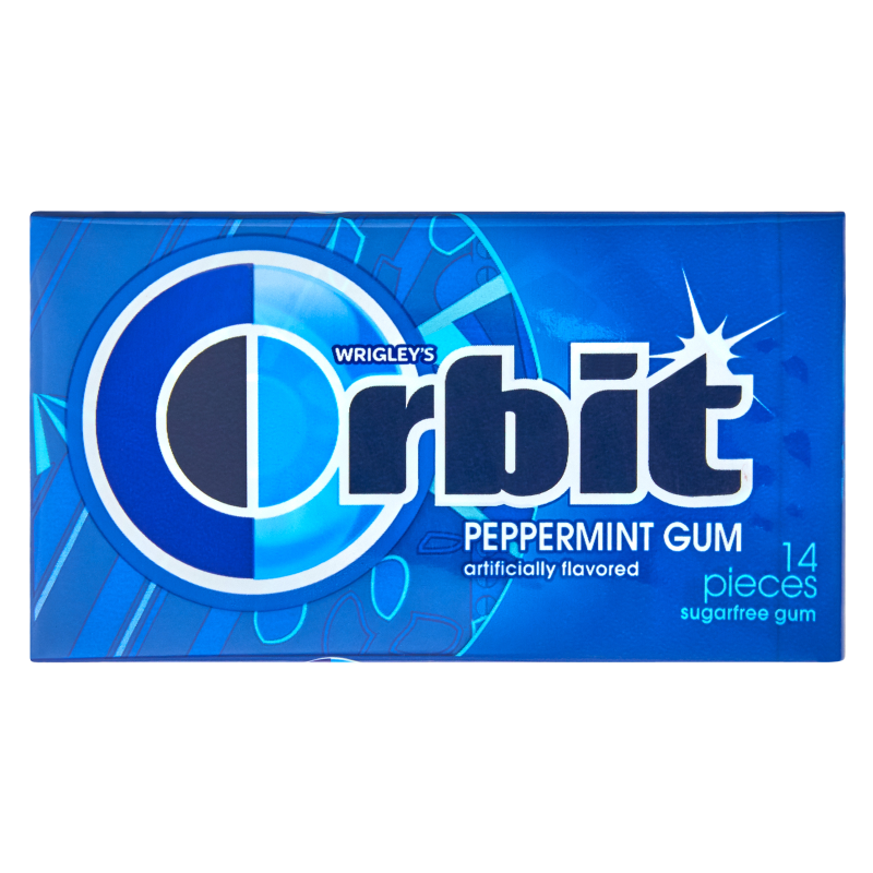 Orbit Peppermint Gum 14ct - MMS Halloween Rescue Squad product image