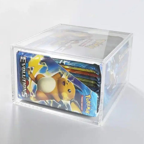 how to store pokemon card in acrylic box