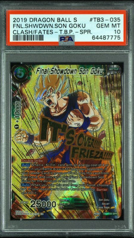 Final Showdown Son Goku TB3-035 PSA 10