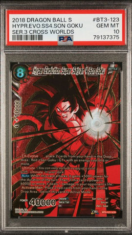 Hyper Evolution Super Saiyan 4 Son Goku BT3-123 psa 10