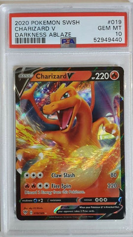 Charizard V 019/189 Holo Ultra Rare Darkness Ablaze