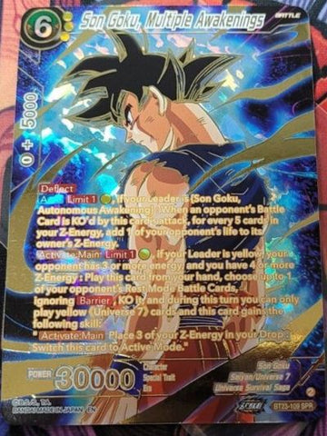 Son Goku, Multiple Awakenings SPR BT23-109