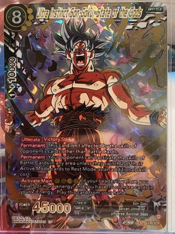 Ultra Instinct Son Goku, State of the Gods scr