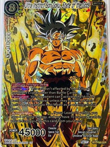 Ultra Instinct Son Goku State of the Gods BT23-140