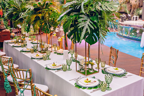 Tropical Beach Wedding Decor