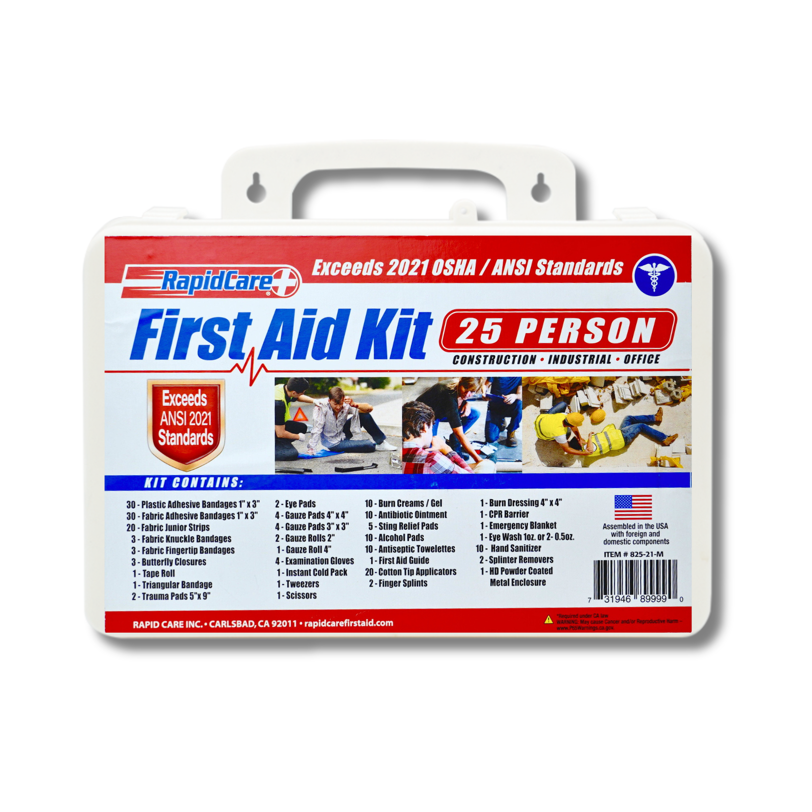 FIRST AID KIT GREEN 50 PEOPLE – Safety & Security Centre