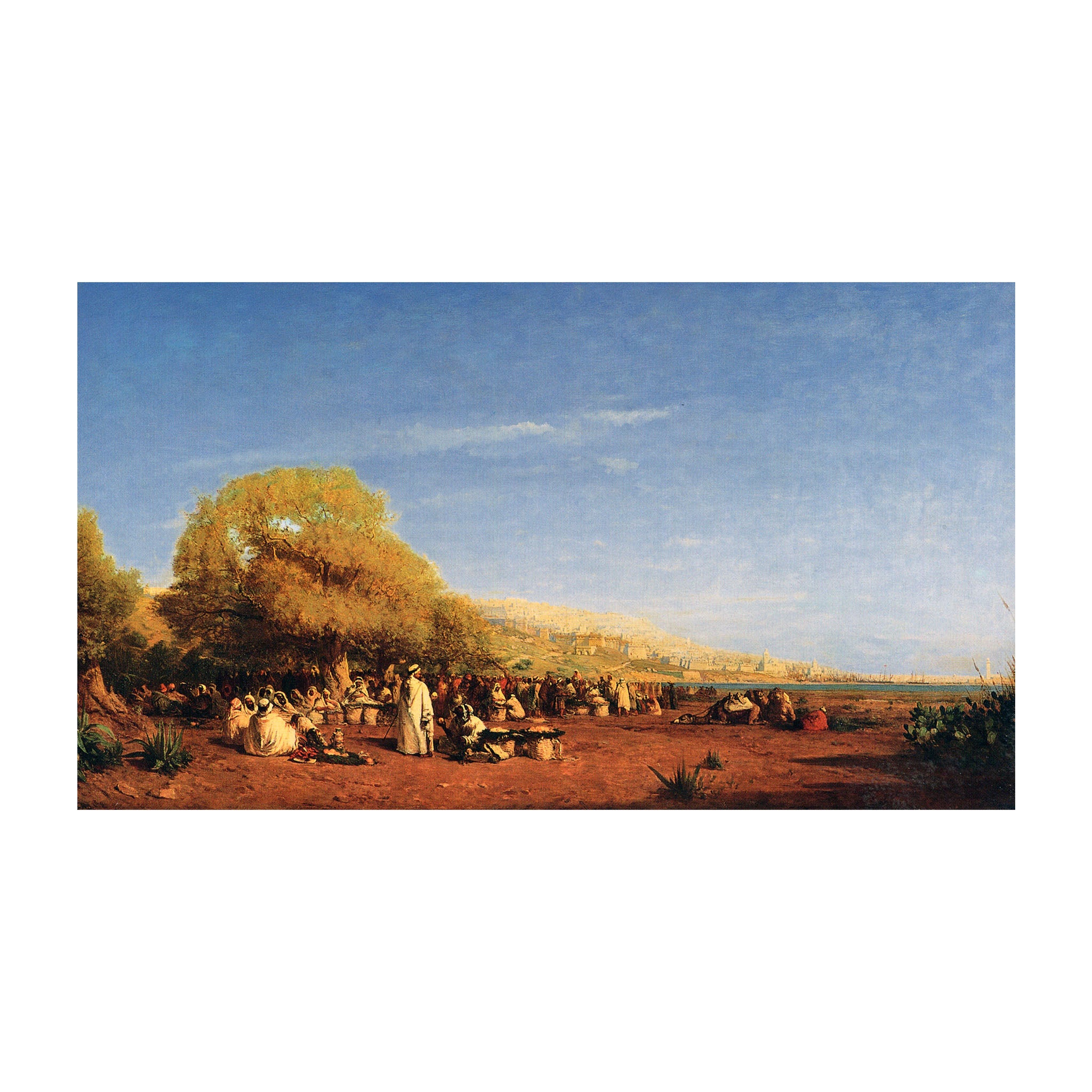 916-65 The Market - Felix Zeim, 1887