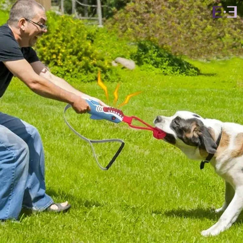 Brinquedo Cabo de Guerra com Som para Cães - Estilo.e