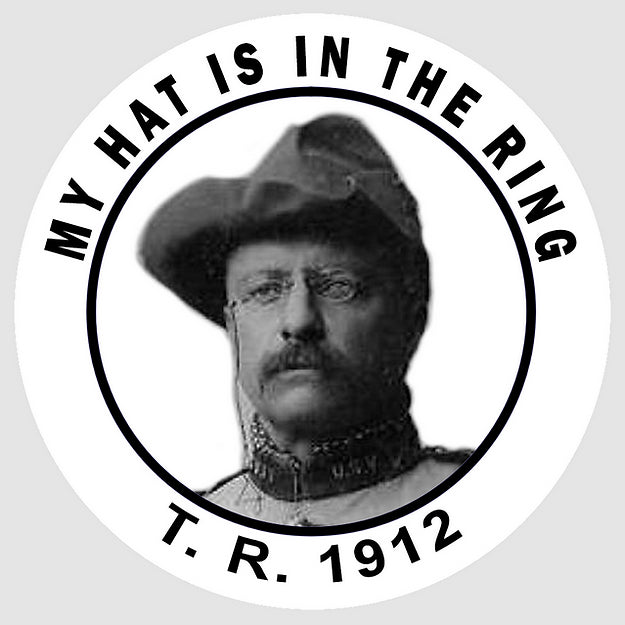 T.R. 1912 Button