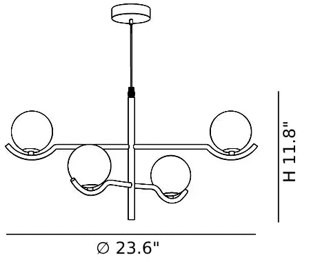 Doris Chandelier CAD 1