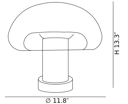Vintage L419 Table Lamp CAD