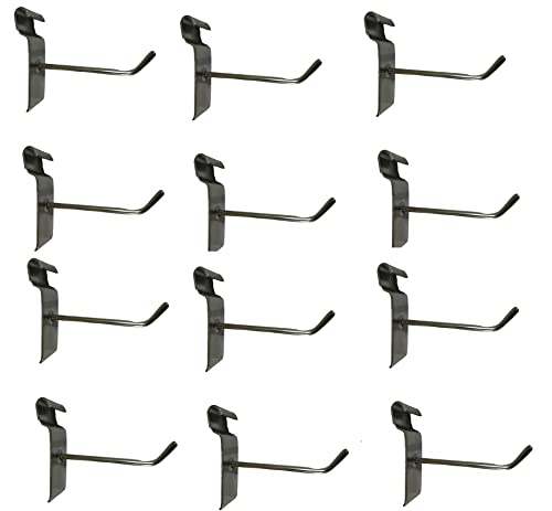 Q1 Beads 12 Pcs 8 Stainless Steel Gridwall Display Hook Hanger for Gr – Q1  Beads Int.