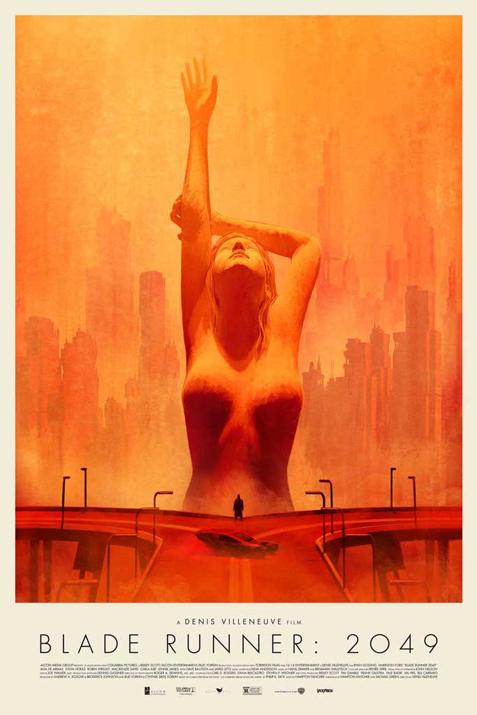 Blade Runner 2049 (Foil) - Movie Poster By Nada Maktari | Vice Press