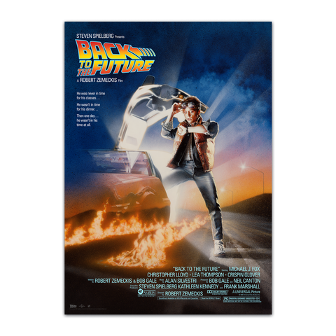 Back to the future poster by Drew Struzan