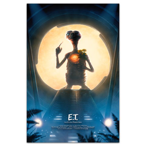 E.T The Extra Terrestrial poster by Kevin Wilson