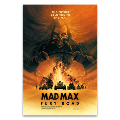 Mad Max: Fury Road Movie Poster by Matt Ferguson