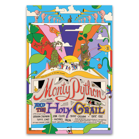 Monty Python and the Holy Grail poster by Murugiah