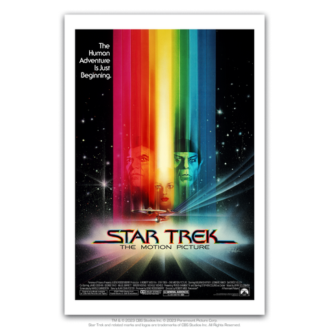 Star Trek the motion picture original movie poster by Bob Peak