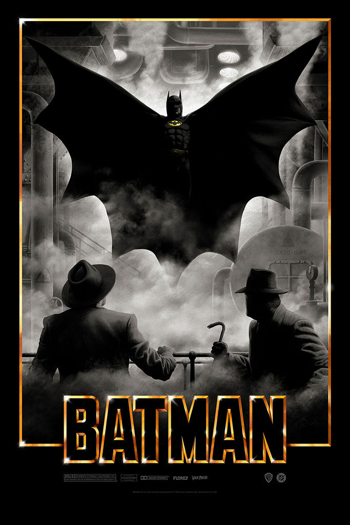 Batman Limited Edition Movie Poster by Florey - Vice Press